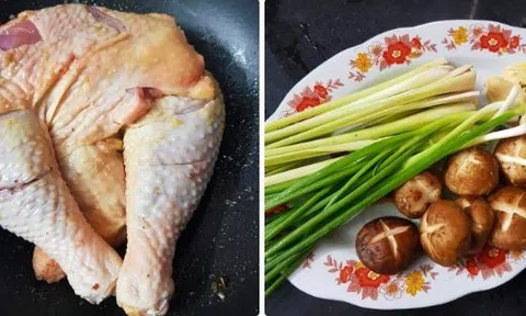 Cách làm gà hấp hành nóng hổi thơm ngọt ngon hết nấc