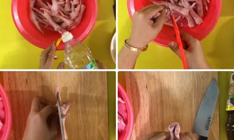 Cách làm chân gà nướng muối ớt siêu ngon ngay tại nhà