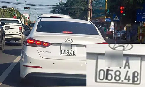 Ngán ngẩm muôn vàn chiêu “thay tên, đổi họ” cho “xế hộp”