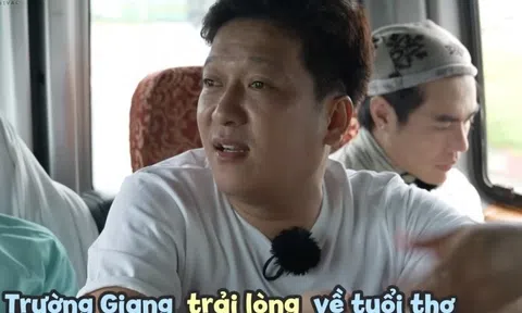 Trường Giang kể về tuổi thơ mất mẹ tại hậu trường "2 ngày 1 đêm"