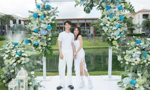 Anh Tú tung ảnh cưới, nói lời ngọt ngào với hôn thê Diệu Nhi trước giờ G