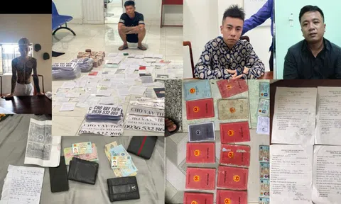 Triệt phá nhóm cho vay liên tỉnh với lãi suất 1460%/năm