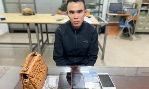 Bình Dương: Bắt nóng nghi phạm cướp giật túi xách chỉ sau chưa đầy nửa giờ nhận tin báo