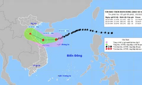 Bão số 6 đã tiến vào biển Đông, diễn biến khó đoán