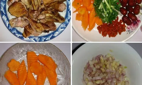 Trời mưa lạnh mua vịt về hầm với thứ này vừa thơm ngon vừa bổ dưỡng