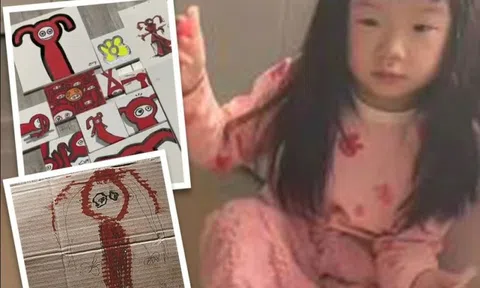 Ông bố nổi tiếng nhờ biến tấu lại những bức vẽ kỳ lạ của con gái 4 tuổi