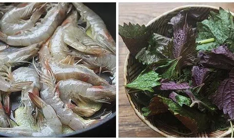 Loại lá thường để nấu cháo, không ngờ rang chung với tôm lại thành món ngon xuất sắc
