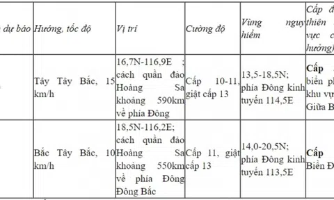 Bão số 7 đã đi vào Biển Đông với sức gió mạnh, diễn biến rất phức tạp