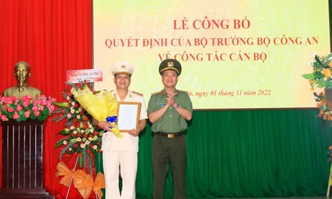 Bộ Công an bổ nhiệm Phó Giám đốc Công an tỉnh Khánh Hòa