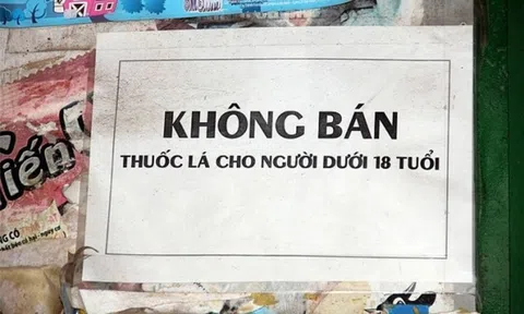 Bán thuốc lá cho người dưới 18 tuổi, có thể bị phạt tới 5 triệu đồng