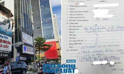 Hà Nội: Đột nhập phòng khám nha khoa có dấu hiệu hoạt động dịch vụ “chui”