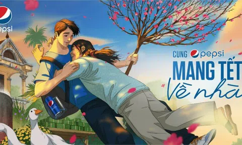 Pepsi tiếp tục hành trình ý nghĩa “Mang Tết về nhà” 2023