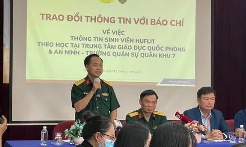 Khởi tố vụ án đưa thông tin giả về sự việc tại trường Quân sự Quân khu 7