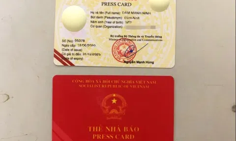 Hải Phòng: Bắt giữ đối tượng làm giả thẻ nhà báo để xin bỏ qua vi phạm giao thông