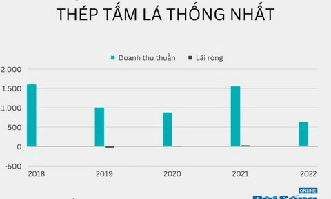 CTCP Thép tấm lá Thống Nhất: Lãi ròng giảm gần 30% sau kiểm toán, khả năng thanh toán duy trì mức không tốt