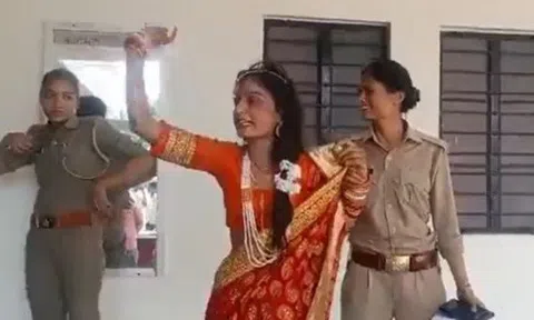 Cô dâu say xỉn chạy đến đồn cảnh sát rồi nói 1 câu khiến ai cũng sốc