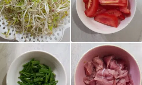 Thịt heo xào với nguyên liệu này vừa rẻ vừa ngon, không ăn quá phí