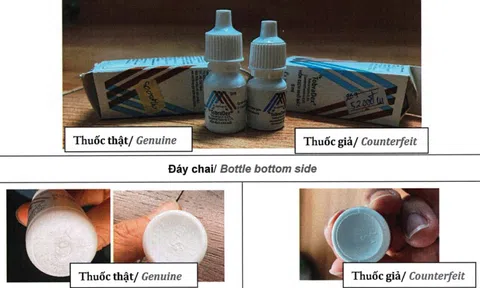 Xác minh thuốc nhỏ mắt, ung thư bị làm giả ở “chợ thuốc” Hapulico