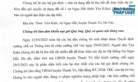 Những thông tin xung quanh Dự án khu đấu giá sử dụng đất số 1 xã Ngọc Hồi