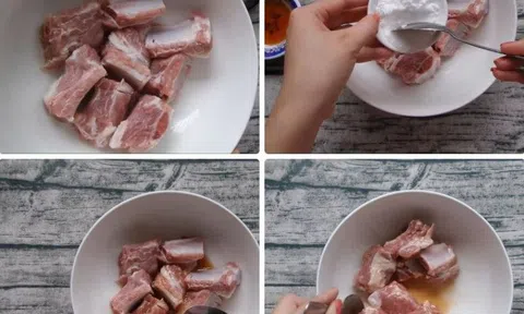 Đổi thời tiết, nấu ngay món sườn kho nước dừa, ai cũng háo hức đòi ăn