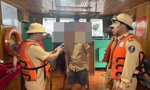 Xử phạt 13 lái tàu, thuyền viên vi phạm nồng độ cồn