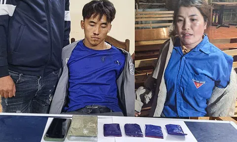 Bắt giữ “cặp đôi” mua bán 1 bánh heroin, 800 viên ma túy tổng hợp ở Sơn La