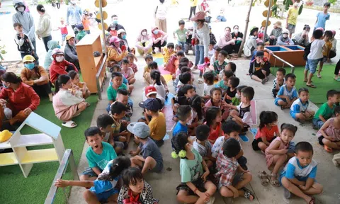 Phát hiện 31 ca bệnh tim trẻ em sau khám tầm soát ở huyện đảo Phú Quý