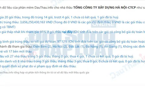 Tổng Công ty Xây dựng Hà Nội (HAN): Trúng thầu nghìn tỷ và bức tranh tài chính đối lập giữa doanh thu và lợi nhuận
