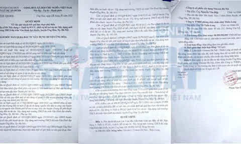 Công ty Vinasan Hà Nội: Điệp khúc trúng thầu sát giá, dùng hợp đồng làm tài sản đảm bảo tại ngân hàng