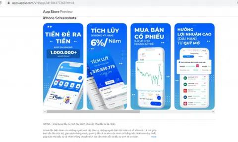 Ủy ban chứng khoán cảnh báo nhà đầu tư về loạt ứng dụng Infina, Savenow, Greenstock