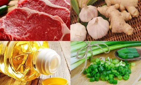 Công thức làm món bò kho gừng, thơm ngon béo ngậy