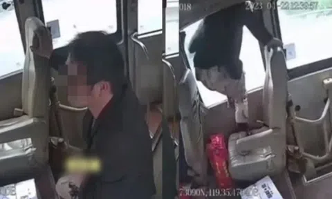 Thanh niên có hành động gây sốc khi không xin được tài xế dừng xe trên đường cao tốc