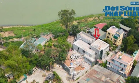 Hà Nội: Tồn tại nhiều vi phạm trật tự xây dựng, hành lang đê điều tại phường Ngọc Thuỵ