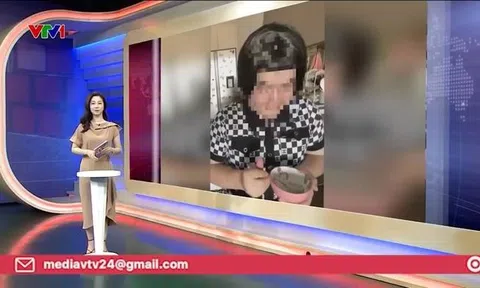 Long Chun xuất hiện trong bản tin thời sự VTV