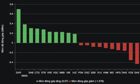 Nhóm cổ phiếu vốn hoá nhỏ vươn mình kéo VN-Index