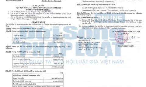 Sau một năm bùng nổ, công ty Cổ phần Bibica kinh doanh sa sút trong quý I/2023