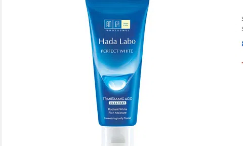 Thu hồi sữa rửa mặt Hada Labo Perfect White Cleanser vì không đạt chất lượng