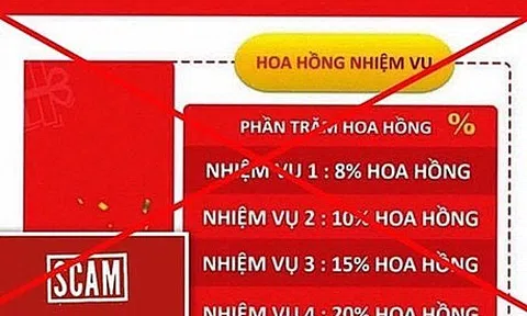 Người phụ nữ ở Hà Nội sập bẫy "làm nhiệm vụ hưởng hoa hồng"