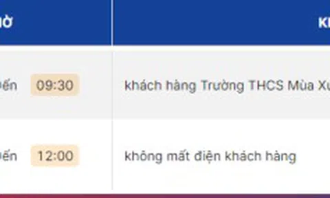 Thông báo lịch cắt điện Hà Nội ngày mai (10/6) – Cập nhật mới nhất