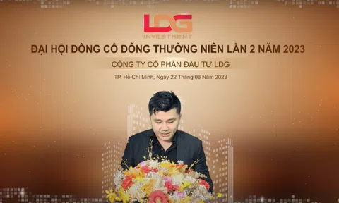LDG tổ chức Đại hội đồng cổ đông năm 2023 lần 2 bất thành
