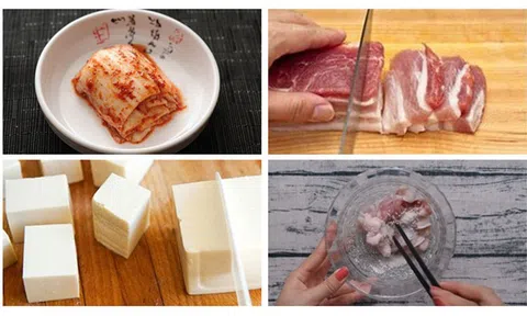 Làm mới thực đơn gia đình bằng món canh kim chi Hàn Quốc thơm ngon đậm vị