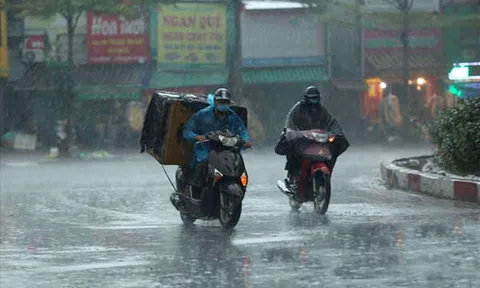 Chiều nay (4/7) Bắc Bộ xuất hiện mưa dông, vùng núi mua to đến rất to