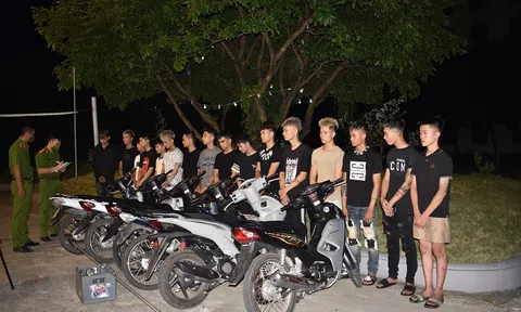 Ninh Bình: Tạm giữ nhóm thanh thiếu niên mang theo dao chém người trên đường