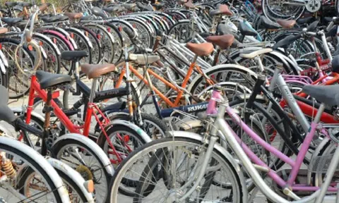 Hải quan đấu giá 8.000 xe đạp vi phạm và các loại linh kiện, giá khởi điểm 5,1 tỷ đồng