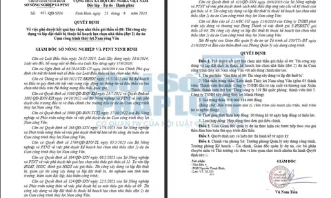 Ninh Bình: Phê duyệt cho công ty Xuân Thịnh trúng thầu, trách nhiệm tiết giảm ngân sách của nhiều chủ đầu tư ra sao?