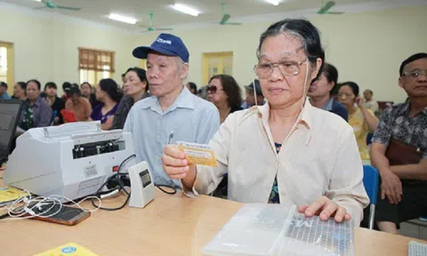 Chi trả lương hưu theo mức mới, phần tăng thêm chưa lĩnh từ ngày 14/8