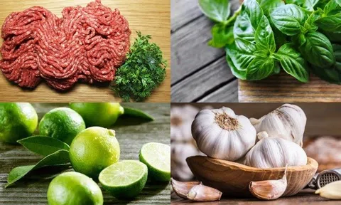 Đổi thực đơn cho gia đình bằng món thịt băm xào lá quế kiểu Thái siêu ngon và lạ miệng