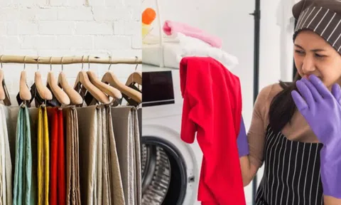 Mách bạn mẹo giúp quần áo không hôi, nhanh khô trong thời tiết mưa nồm