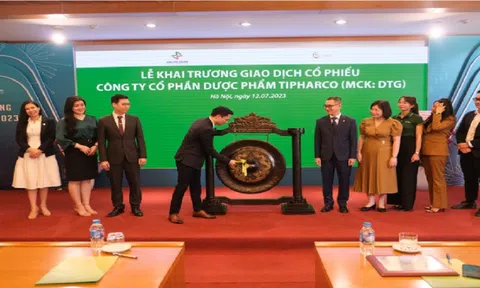 Giá cổ phiếu Dược phẩm Tipharco (DTG) giảm 21,9%