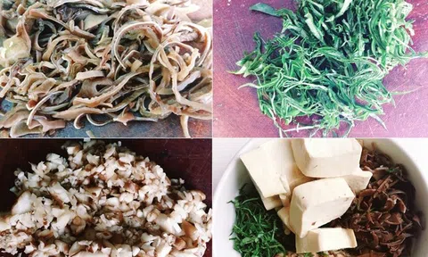 Đổi mới thực đơn cho ngày Vu Lan thêm đặc sắc với món chả lá lốt chay